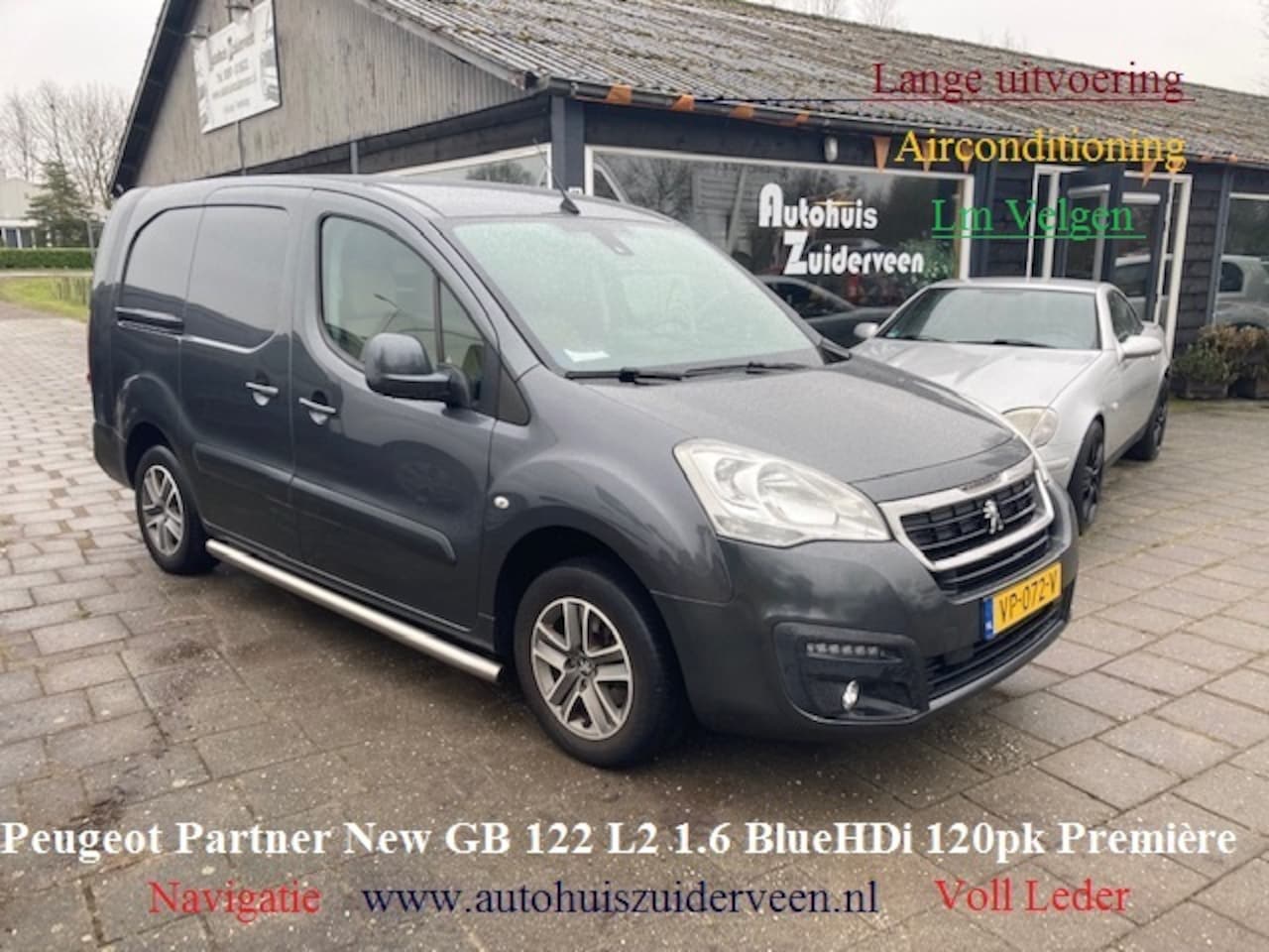 Peugeot Partner - GB 122 L2 1.6 BlueHDi 120pk S&amp;S 3-zits Première - AutoWereld.nl