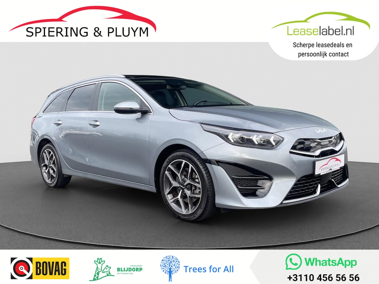 Kia Cee'd Sportswagon - Ceed 1.6 GDI PHEV ExecutiveLine | Facelift | Pano | Leder - AutoWereld.nl