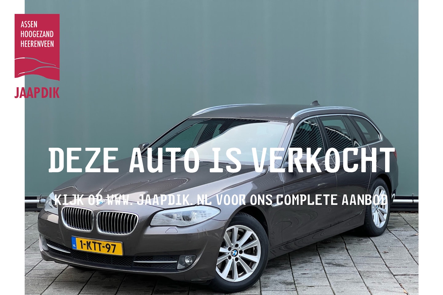 BMW 5-serie Touring - BWJ 2013 | 520i 184PK AUTOMAAT | LEER | TREKHAAK | CLIMA | NAVI | EL KOFFERKLEP | CRUISE | - AutoWereld.nl