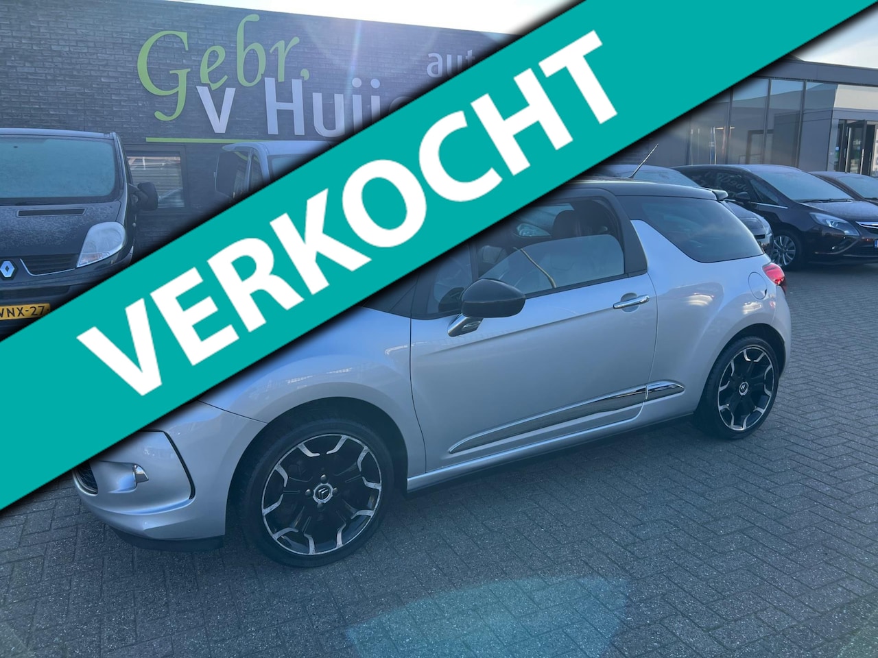 Citroën DS3 - 1.6 THP Sport Chic. LEDEREN INTERIEUR - AutoWereld.nl