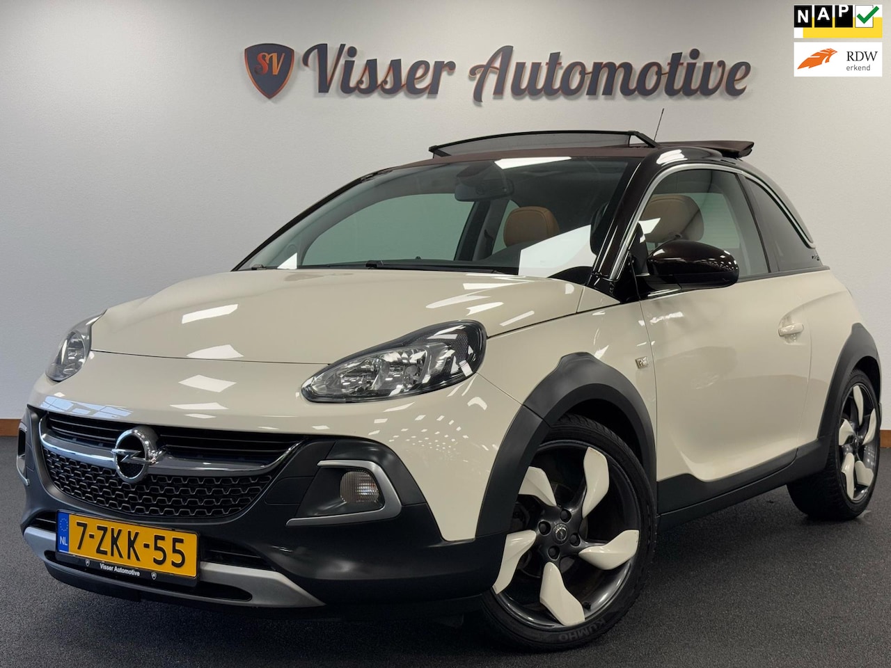 Opel ADAM - 1.0 Turbo Rocks*Nationale Auto Pas*NAP*Opendak*Airco*PDC*Cruise-Control*Led - AutoWereld.nl