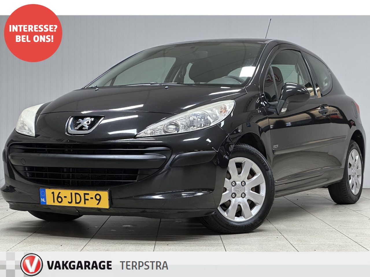 Peugeot 207 - 1.6 HDI XR/ D-Riem verv: 225.000KM!/ Trekhaak/ Airco/ Cruise/ Elek. ramen/ Isofix/ Radio-C - AutoWereld.nl