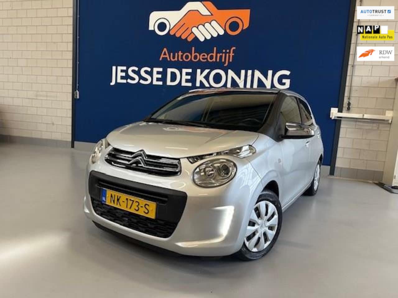 Citroën C1 - 1.0 e-VTi Selection 1.0 e-VTi Selection,bj.2017,kleur:grijs ! 5 deurs,NAP met 82210 km.en APK tot 02/2026 ! Ze - AutoWereld.nl