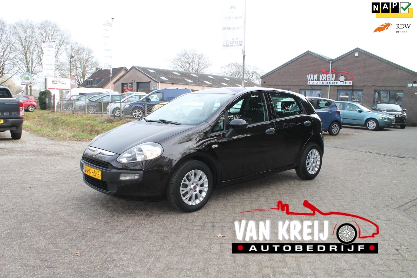 Fiat Punto Evo - 1.4 Business 1.4 Business, Airco, Blue&Me, LM, 115924km+Nap - AutoWereld.nl