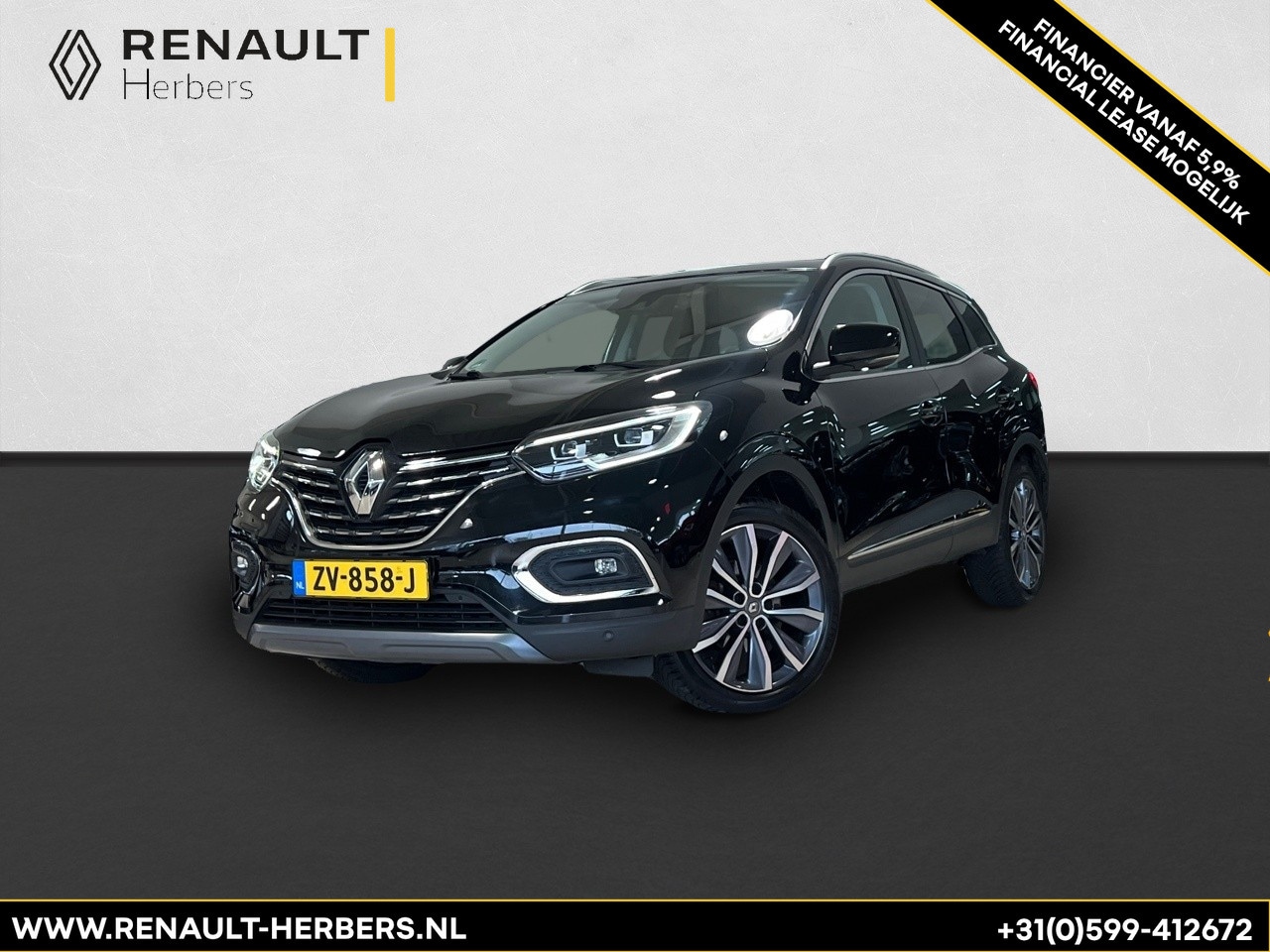 Renault Kadjar - 1.3 TCe Intens CAMERA / ALL SEASON /  CLIMATE / LEER / TREKHAAK - AutoWereld.nl