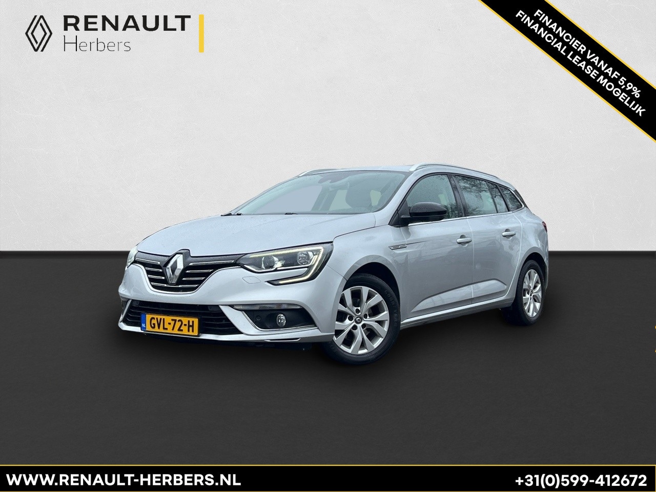 Renault Mégane Estate - 1.3 TCe Limited 1.3 TCe Limited - AutoWereld.nl