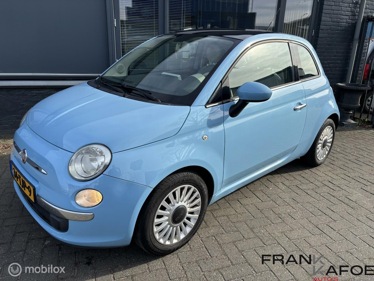 Fiat 500 - 0.9 TwinAir Lounge Airco Apple Carplay LMV Bl.tooth - AutoWereld.nl