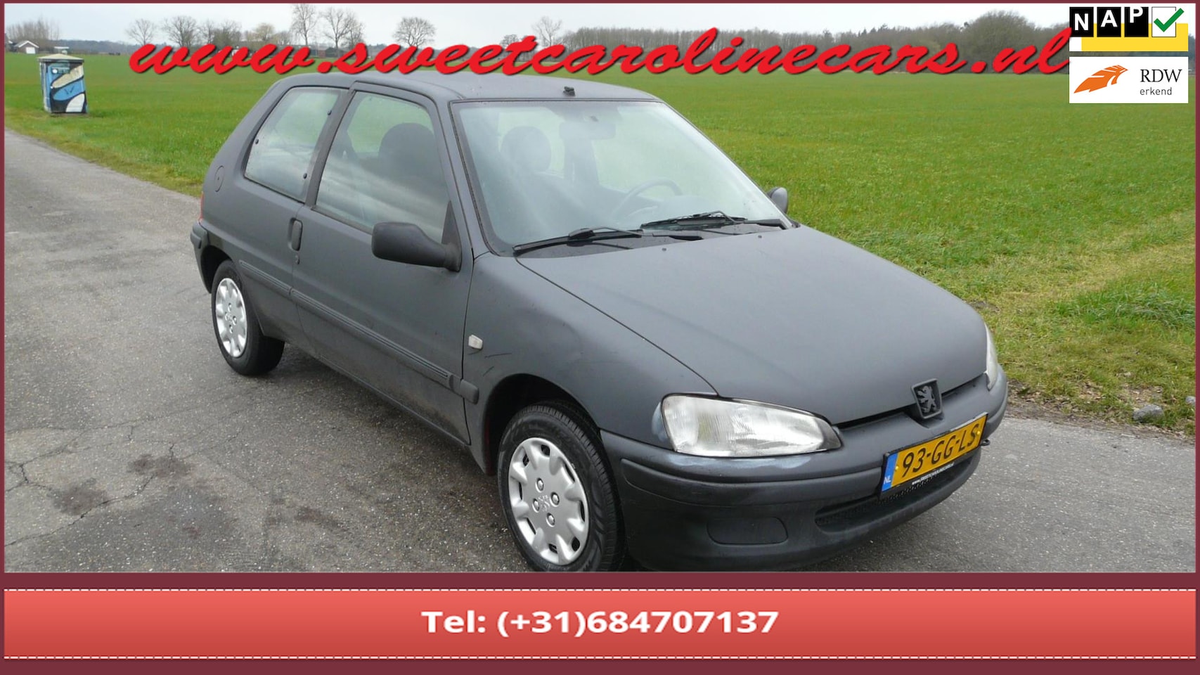 Peugeot 106 - 1.1 Accent 1.1 Accent,"custom wrapped" - AutoWereld.nl