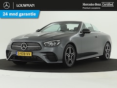 Mercedes-Benz E-klasse Cabrio - 200 AMG-line | Night pack | Rijassistentie pack | Burmester | Leer icm Memory seats | Airs