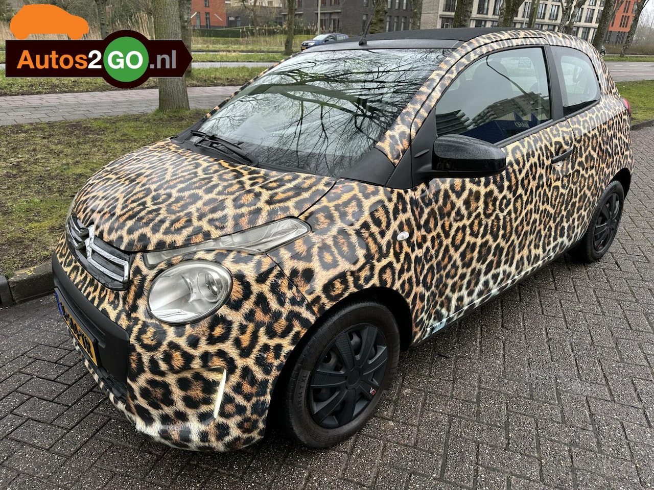 Citroën C1 - 1.2 PureTech Airscape Shine I Climatronic I Open cabrio dak I Multi media I rijklaar I - AutoWereld.nl