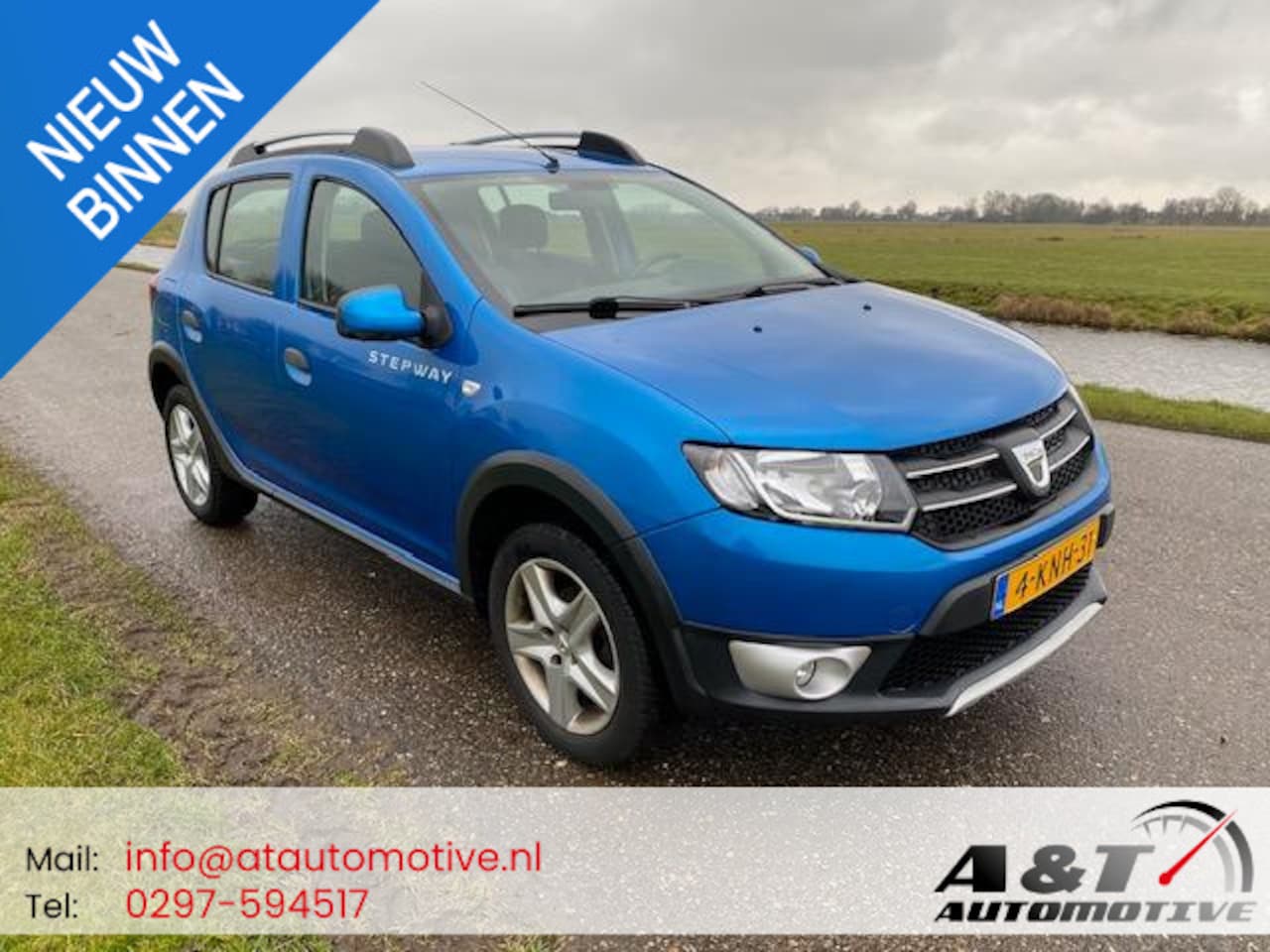 Dacia Sandero Stepway - 0.9 TCe Lauréate airco navi 2013 Airco/Navi/2013 - AutoWereld.nl