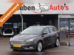 Ford Focus Wagon - 1.0 Titanium Edition Navigatie, Climate control, Cruise control, Parkeerhulp, Lichtmetalen