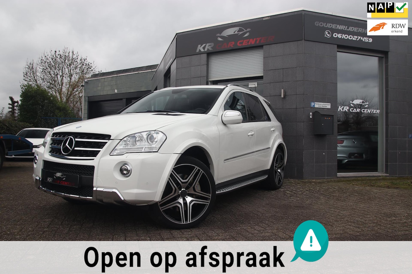 Mercedes-Benz M-klasse - 63 AMG 510PK SCHUIFDAK-LEDER-TREKHAAK - AutoWereld.nl