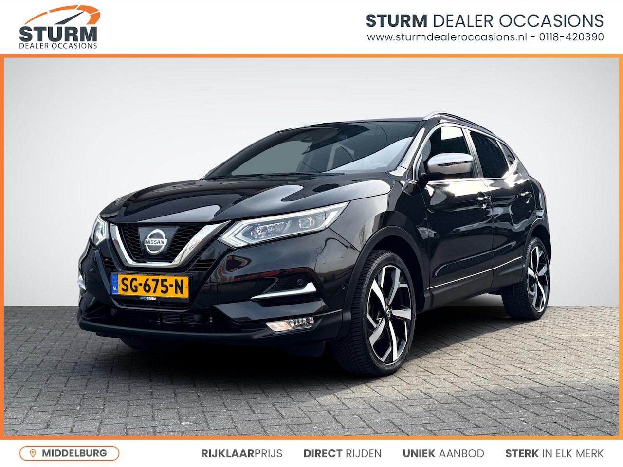 Nissan Qashqai - 1.2 Tekna 1.2 Tekna + - AutoWereld.nl