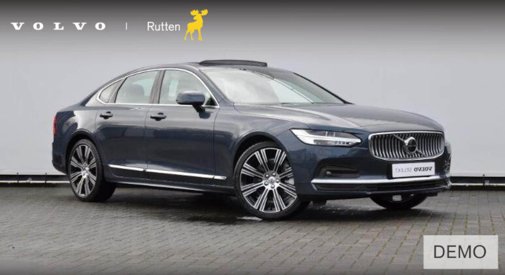 Volvo S90 - B5 264PK Automaat Ultimate Bright / Adaptive cruise control/ Parkeersensoren met camera/ H - AutoWereld.nl