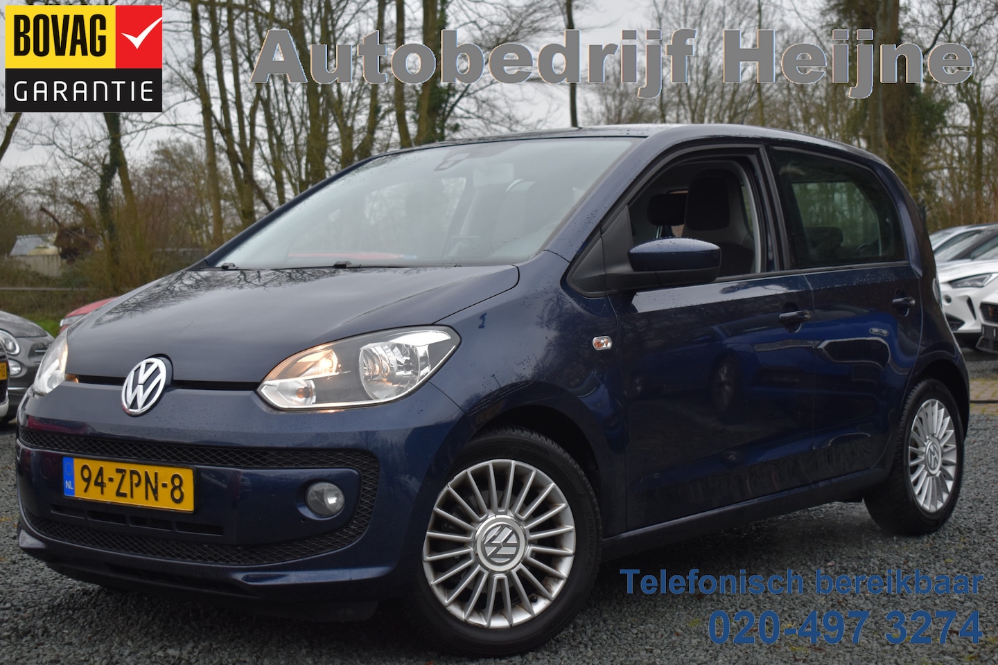 Volkswagen Up! - HIGH UP! 75PK NAVIGATIE/BLUETOOTH/LMV - AutoWereld.nl