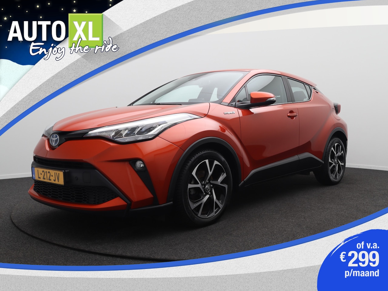 Toyota C-HR - 1.8 Hybrid Dynamic Carplay Adapt. Cruise Navi - AutoWereld.nl