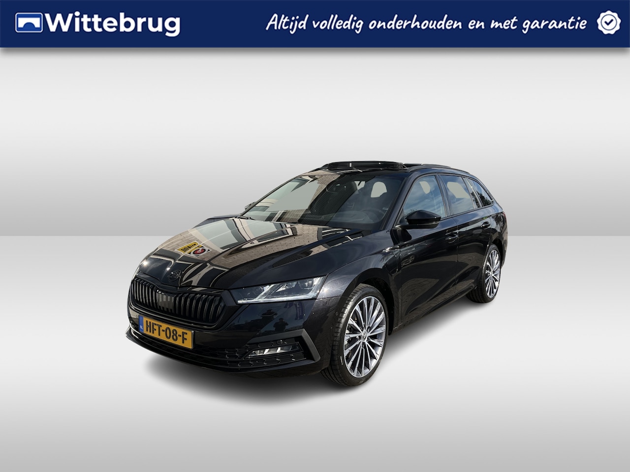 Skoda Octavia Combi - 1.4 TSI iV PHEV Sportline Business / AUTOMAAT/ PANO/ CAMERA/ PARK. SENSOREN/ MEMORY SEATS/ - AutoWereld.nl