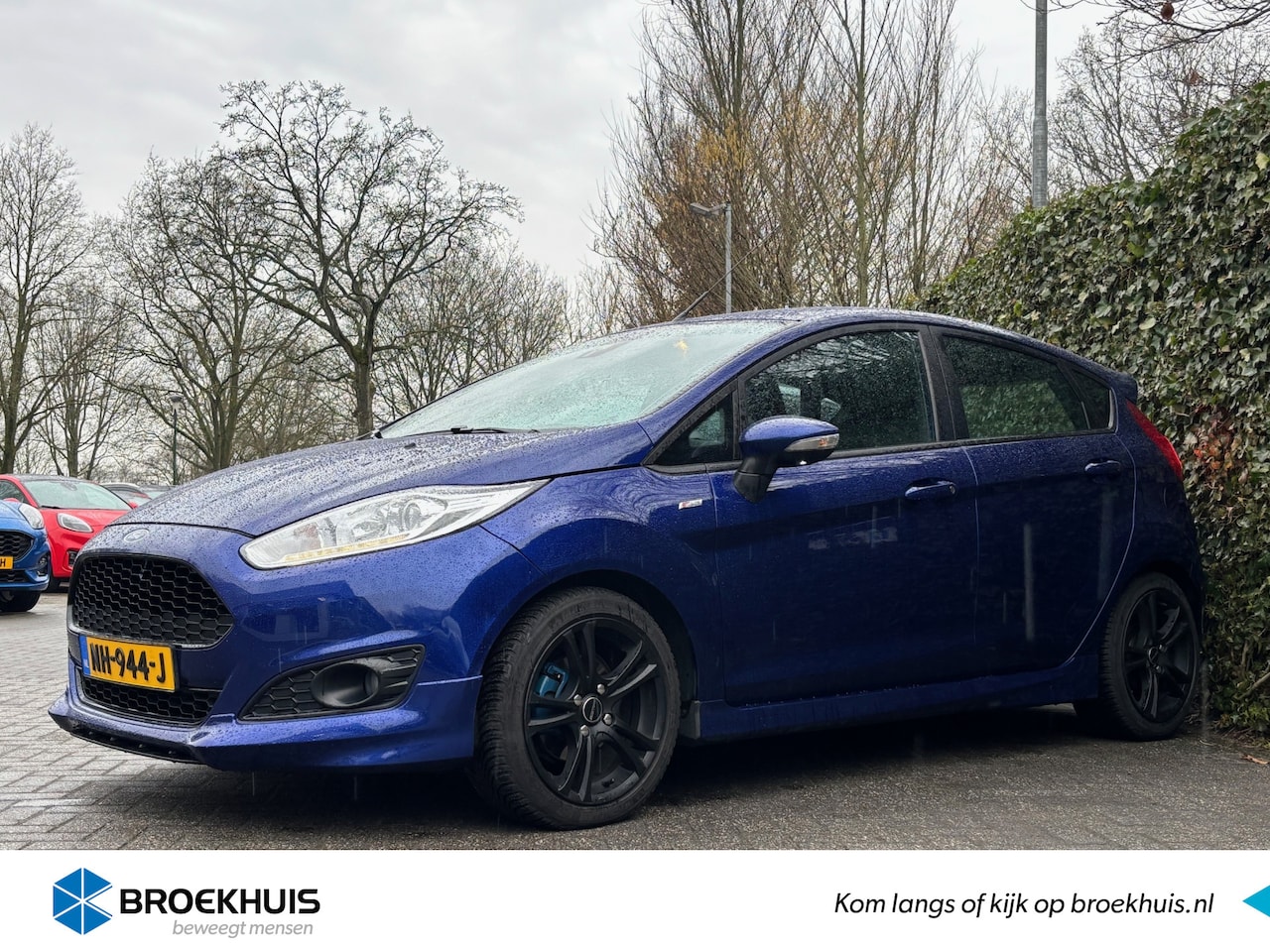 Ford Fiesta - 1.0EB ST-LINE 140PK | NL-AUTO! | CRUISE | VOORRUIT VERWARMING | CLIMA | NAVI | PRACHTIGE S - AutoWereld.nl