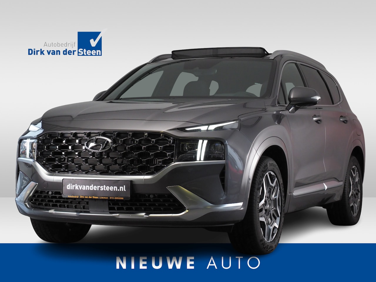 Hyundai Santa Fe - 1.6 T-GDI PHEV Premium Plus Sky 7p. 1.6 T-GDI PHEV Premium Plus Sky 7p. 4WD - AutoWereld.nl