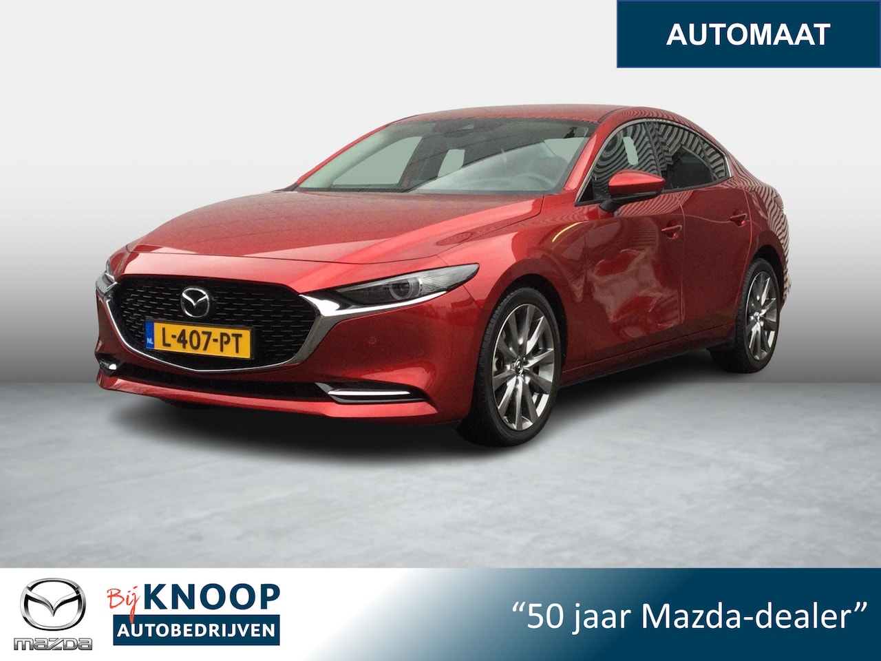 Mazda 3 - 2.0 e-SkyActiv-X M Hybrid 186 Luxury | Leder | Camera | Navi | - AutoWereld.nl