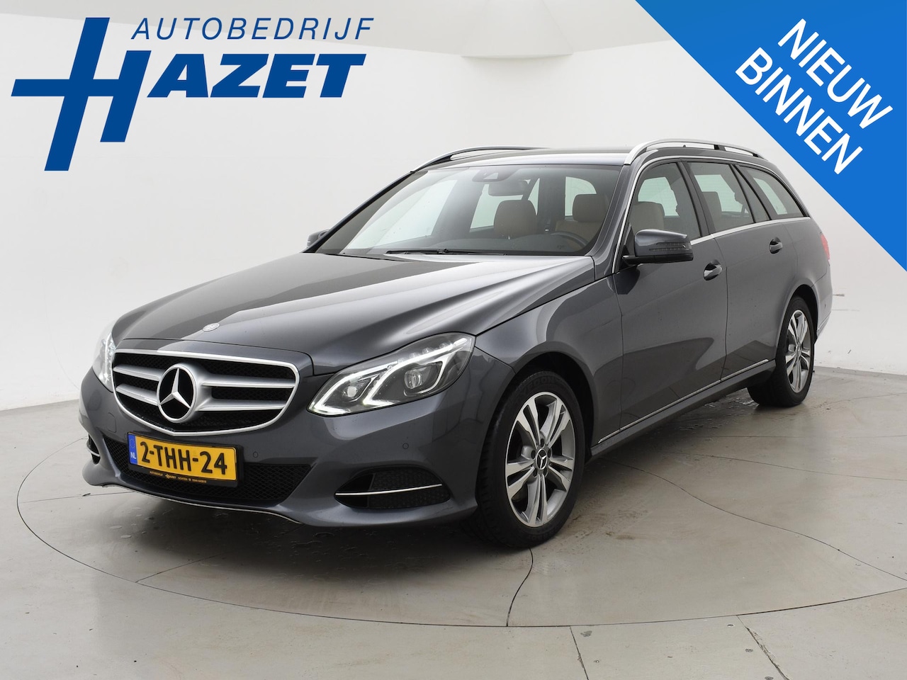 Mercedes-Benz E-klasse Estate - 250 CDI 204 PK AUT. AVANTGARDE + LEDER / WEGKL. TREKHAAK / LED / STOELVERWARMING - AutoWereld.nl