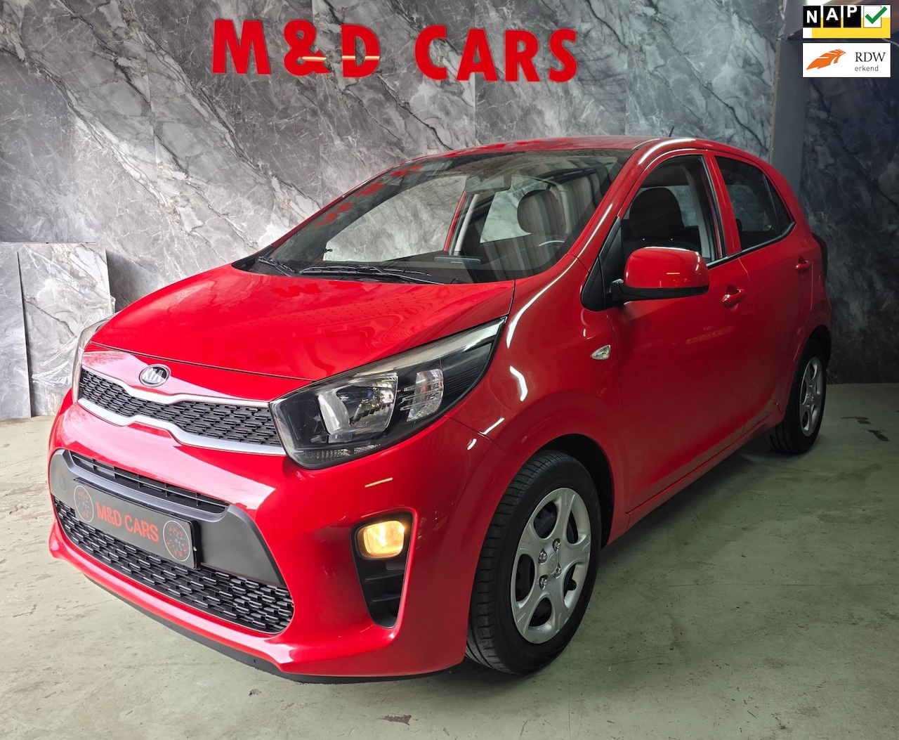 Kia Picanto - 1.2 CVVT DynamicLine AUTOMAAT AIRCO - AutoWereld.nl