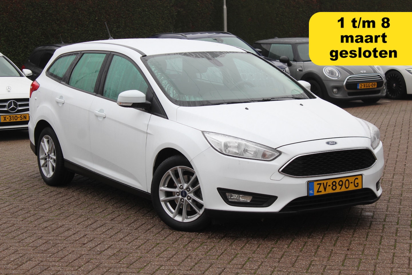 Ford Focus Wagon - 1.0 Titanium / Apple CarPlay / Navigatie / Parkeerhulp achter / Climate Control / Cruise C - AutoWereld.nl