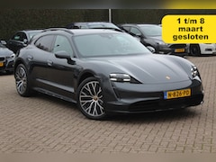 Porsche Taycan Cross Turismo - 4 93 kWh / Panoramadak / Camera / Luchtvering / 20'' / Leder / Keyless / DAB / Stoelverwar