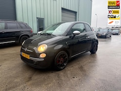 Fiat 500 - 1.4-16V Sport 6bak zwart leuke auto