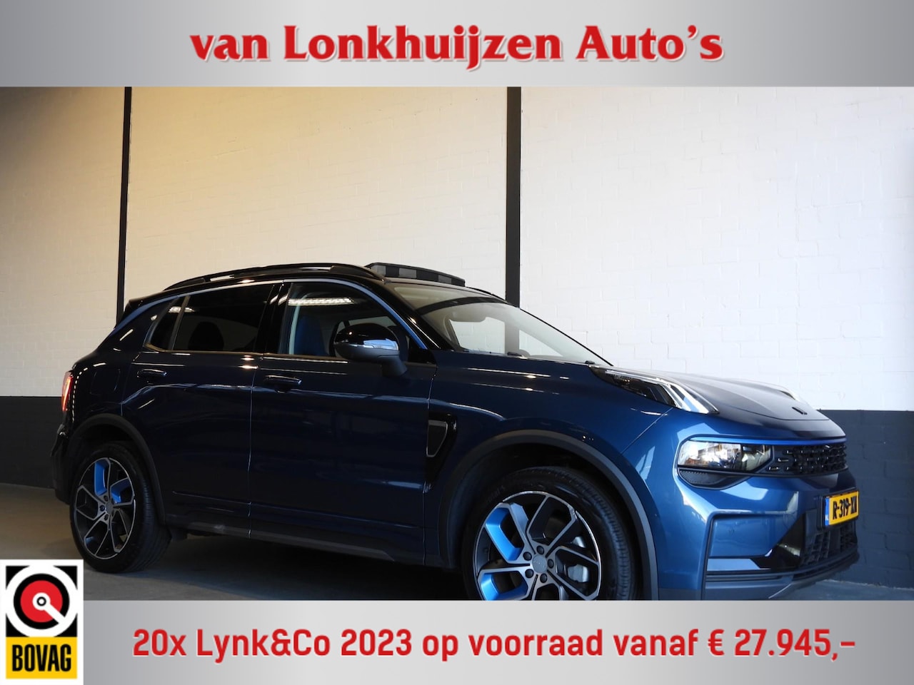 Lynk & Co 01 - 1.5 PHEV Plug-In NAVI/360CAM/SCHUIFDAK/LED/20"LMV! - AutoWereld.nl