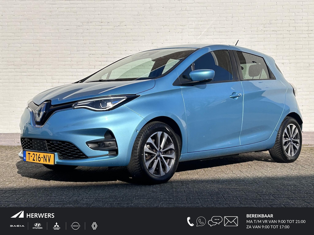 Renault Zoe - R135 Intens 52 kWh (ex Accu) / SoH accu 80,55 % / Snel laden / Warmtepomp / Stoel&stuur ve - AutoWereld.nl