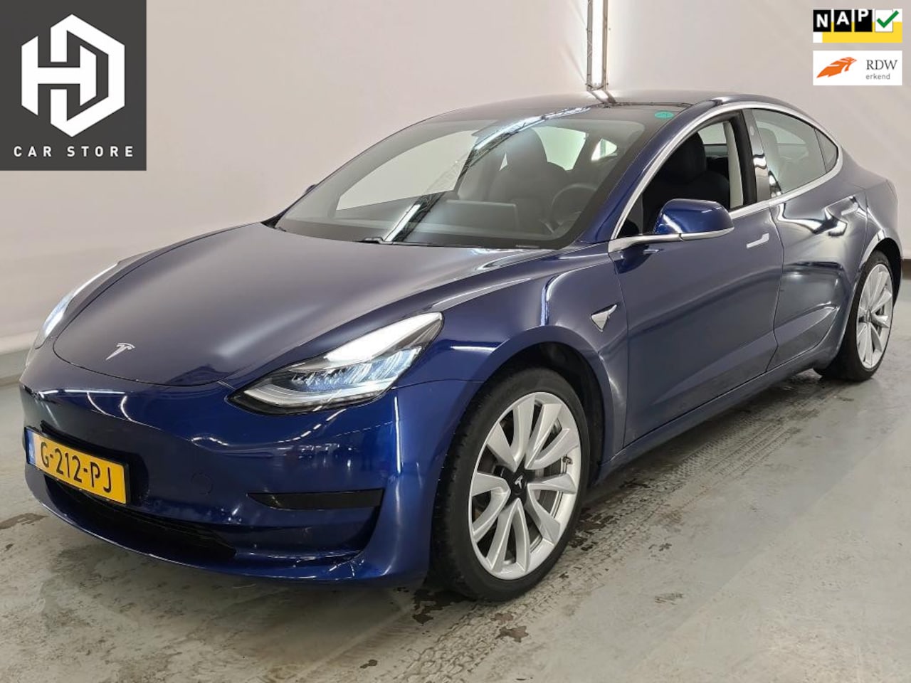 Tesla Model 3 - Standard RWD Plus 60 kWh 86% SOH AutoPilot 19 '' Velgen - AutoWereld.nl