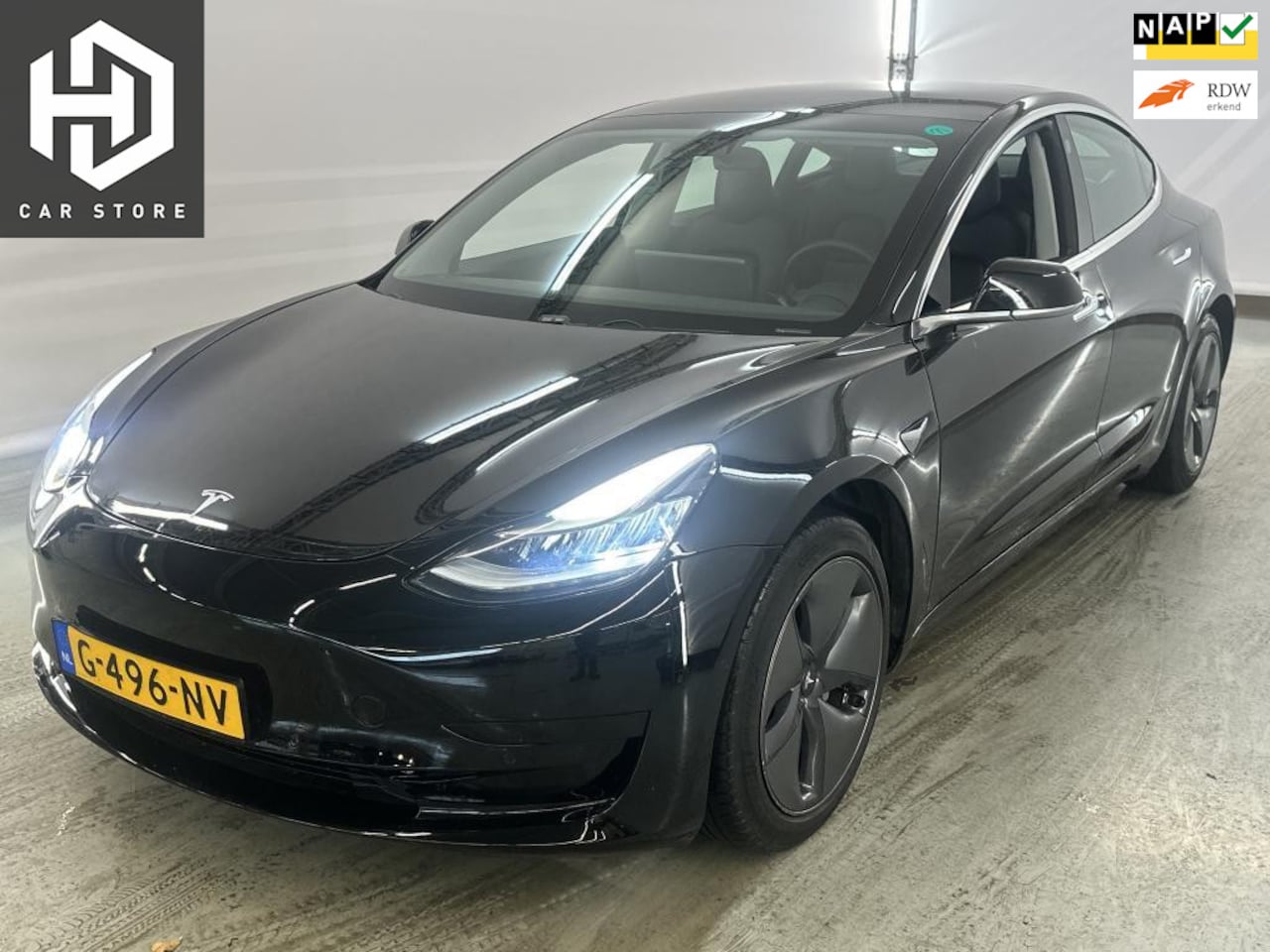 Tesla Model 3 - Standard RWD Plus 60 kWh 88% SOH Trekhaak Autopilot - AutoWereld.nl