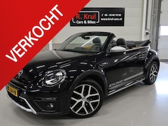 Volkswagen Beetle Cabriolet - 1.4 TSI Dune Automaat NL-auto Xenon Navigatie 18 inch NAP boekjes aanwezig Nieuwstaat mist