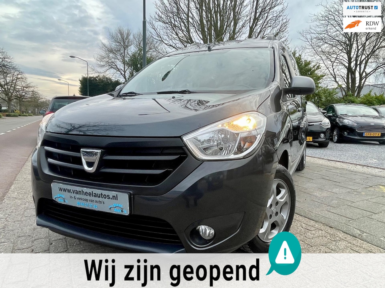 Dacia Dokker - 1.6 MPi A-C Elek Pakket Lmv Navi Pdc Nw Apk - AutoWereld.nl