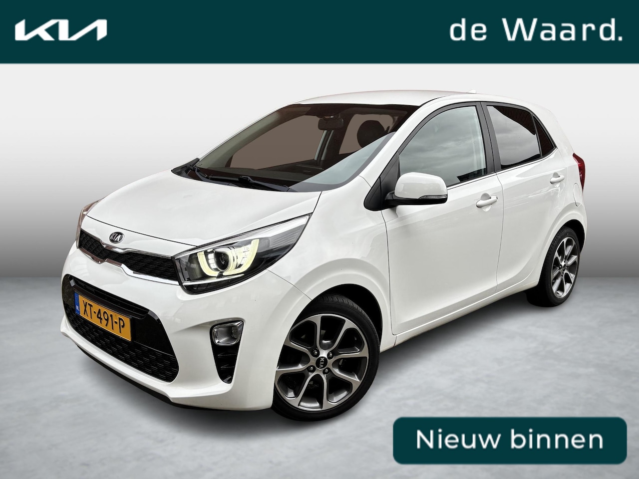 Kia Picanto - 1.0 CVVT Design Edition Climate control | Cruise control | Navigatie | Achteruitrijcamera - AutoWereld.nl