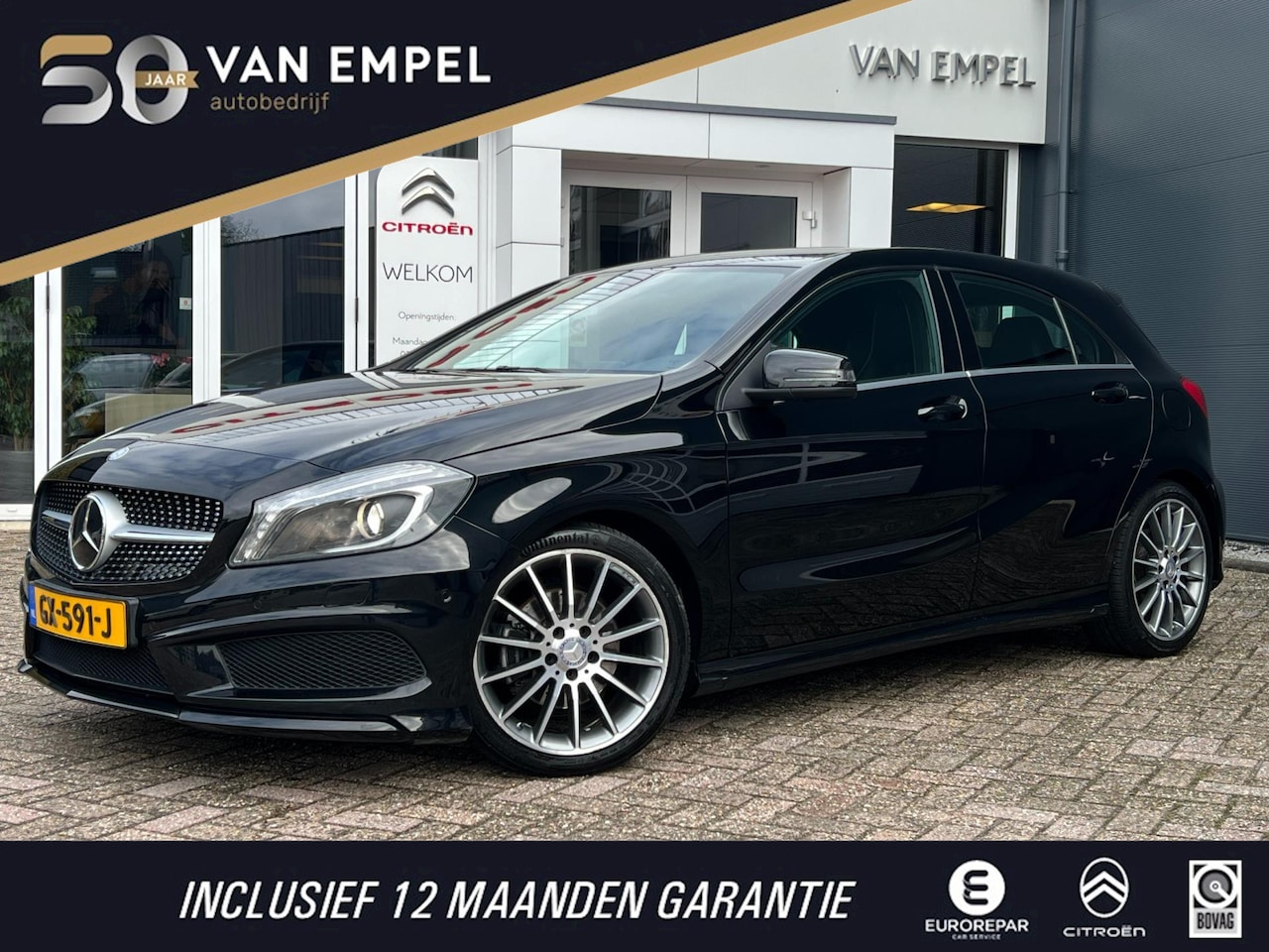 Mercedes-Benz A-klasse - 180 Ambition Automaat |NL-auto | Xenon | Navi | 18 inch LMV | - AutoWereld.nl