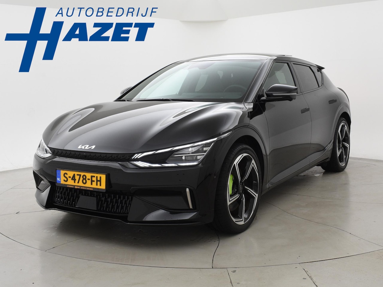 Kia EV6 - GT AWD 77.4 kWh 585 PK + AFN. TREKHAAK | 21 INCH | MERIDIAN | SCHUIFDAK - AutoWereld.nl