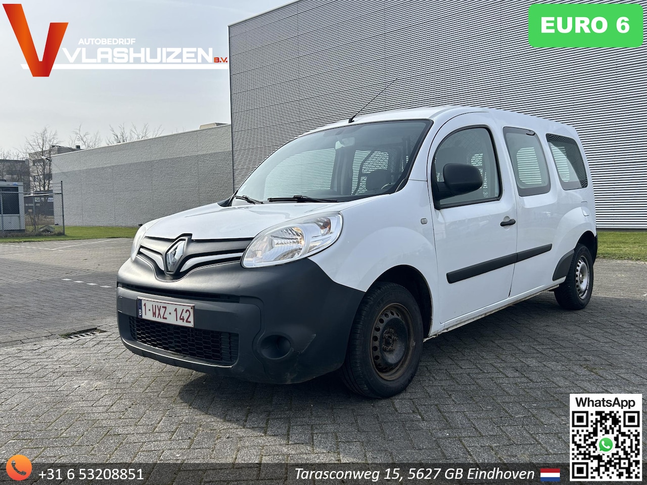 Renault Kangoo Express - Energy dCi 90 Maxi Confort | € 3.450,- NETTO! | Euro 6 | Leder | Airco | Cruise | PDC | - AutoWereld.nl