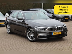 BMW 5-serie - 530i High Executive / Trekhaak / Schuifdak / 360Camera / Head-up / 19'' / Bruin Leder / Ap