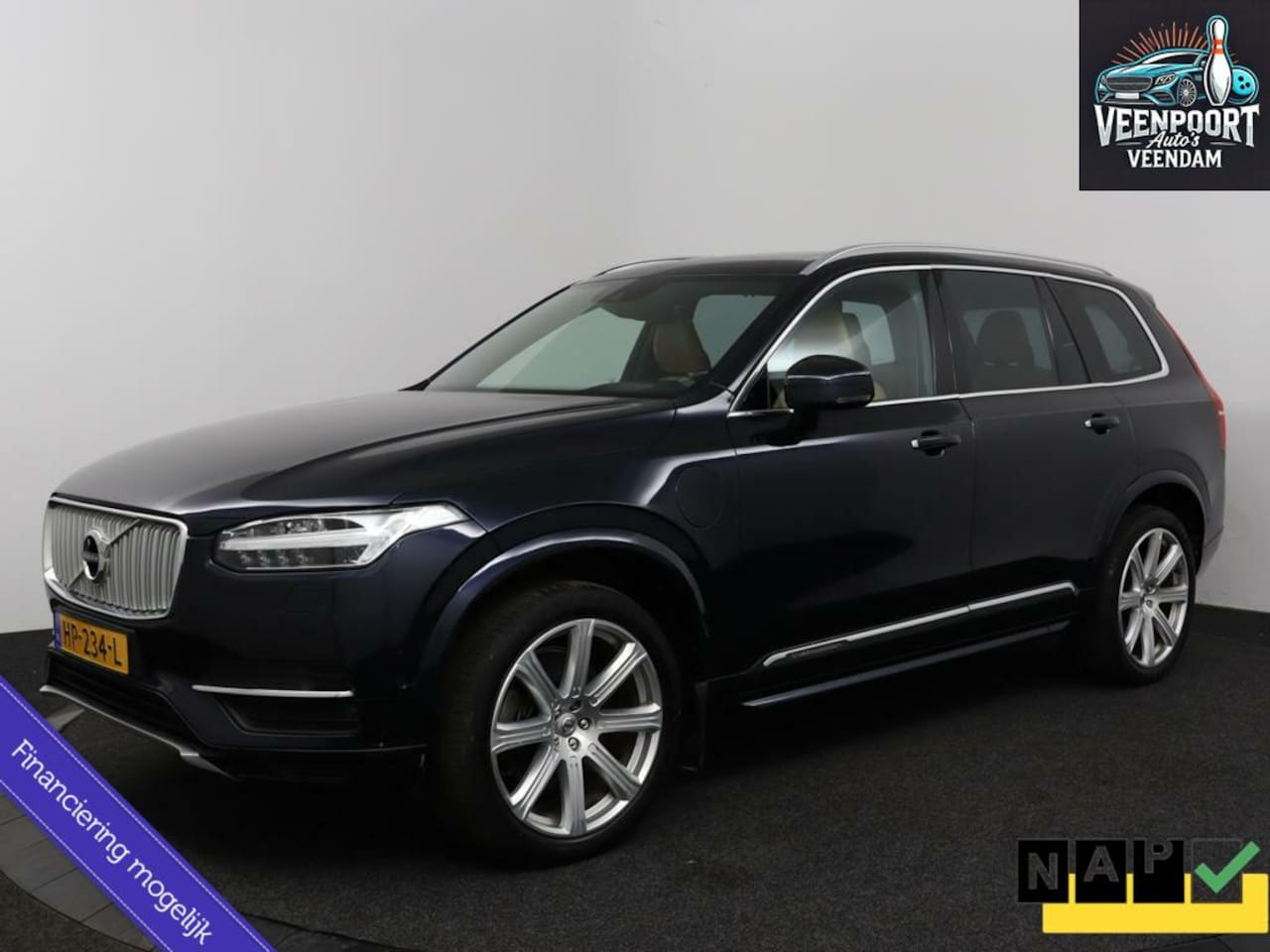 Volvo XC90 - 2.0 T8 Twin LEER PANO AIRCO 7-PERS DEALERONDERH - AutoWereld.nl