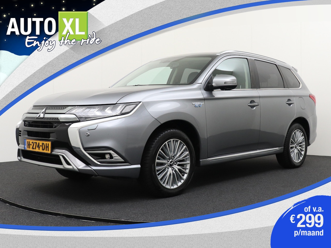 Mitsubishi Outlander - 2.4 PHEV Intense+ Schuif-dak trekhaak 360' Camera - AutoWereld.nl