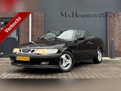 Saab 9-3 Cabrio - 2.0t SE 150PK Nieuwe APK Stoelverwarming Trekhaak Leder