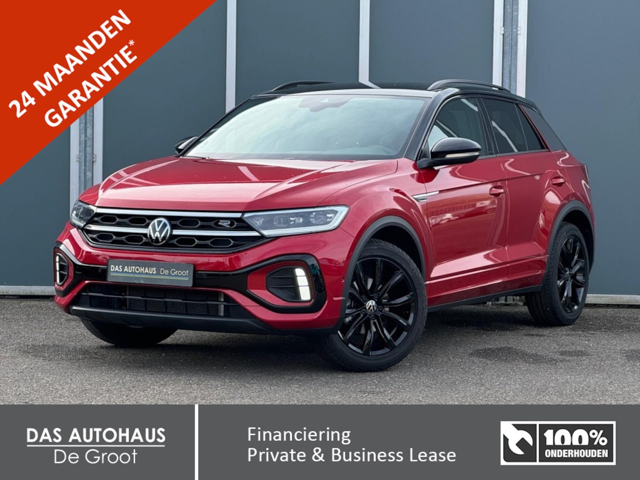 Volkswagen T-Roc - 1.0 TSI 110pk R-Line Black Style | ACC | Camera | Trekhaak - AutoWereld.nl