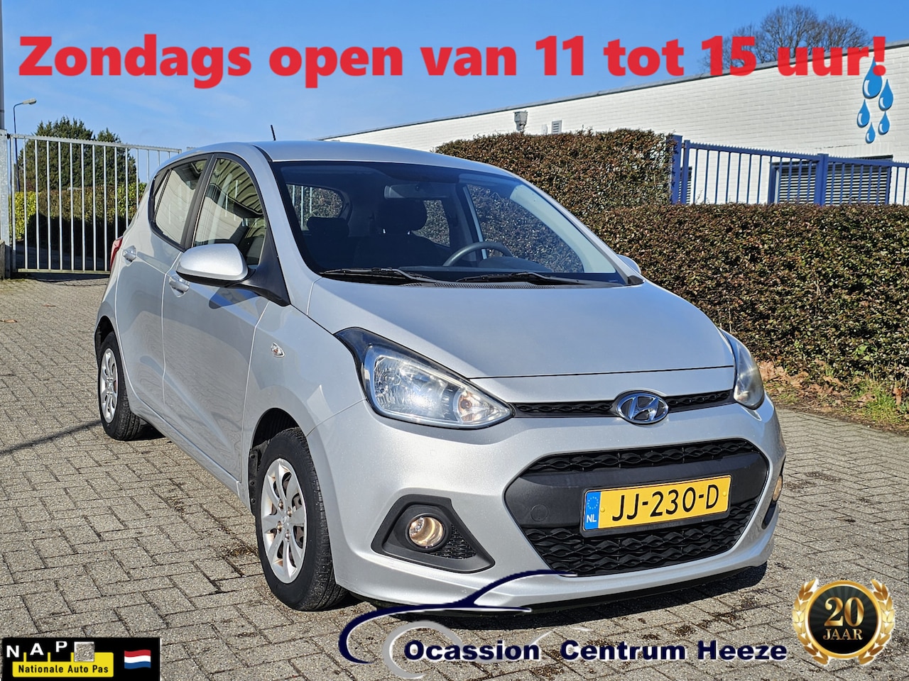 Hyundai i10 - 1.0i, 1e Eigenaar! Clima! 15.184km NAP! Zondag OPEN! - AutoWereld.nl