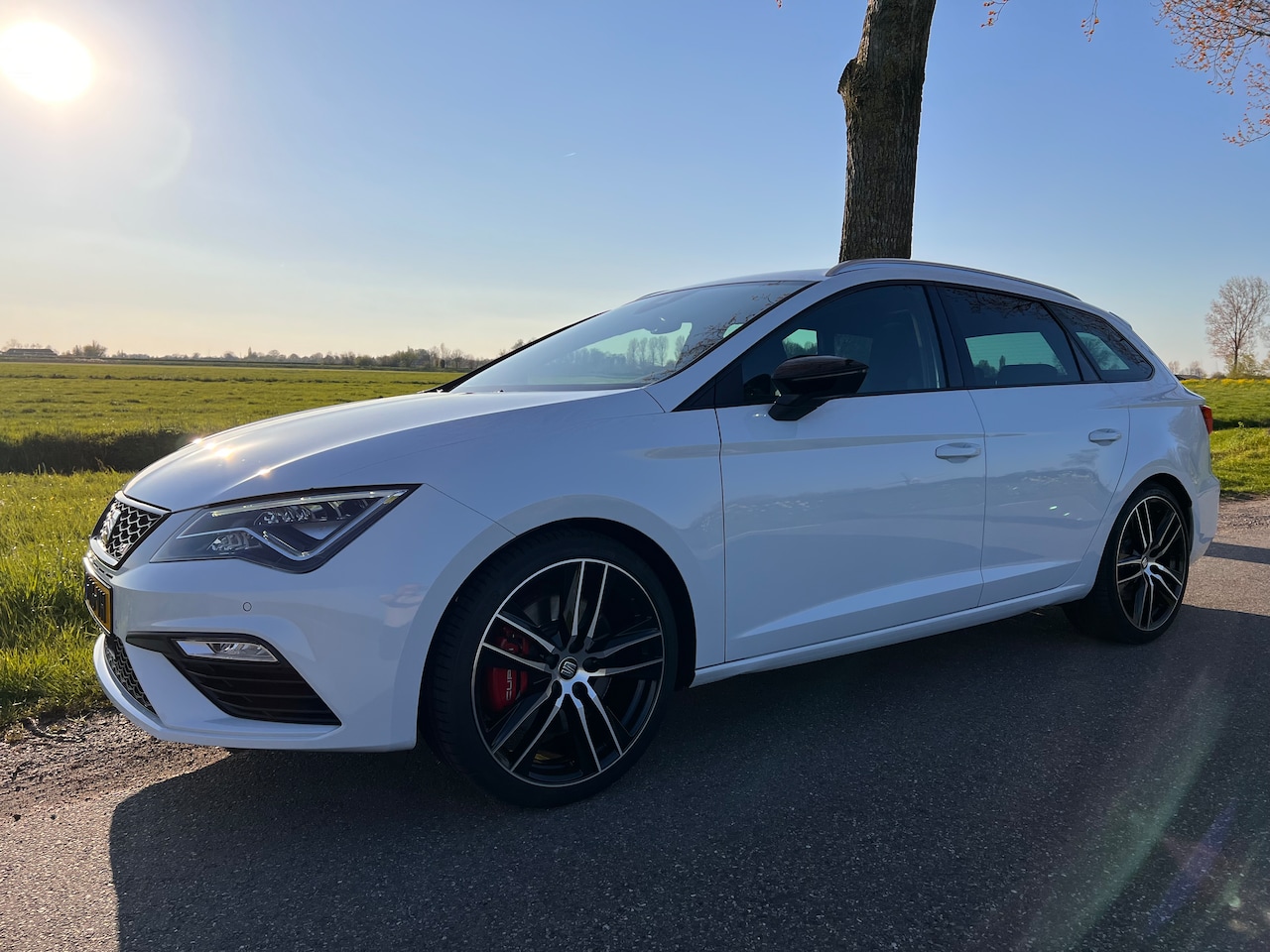 Seat Leon ST - 2.0 TSI CUPRA 300 DSG/LED/PANO/NAV/CARPLAY/TREKHAAK/SPORTSTOELEN - AutoWereld.nl