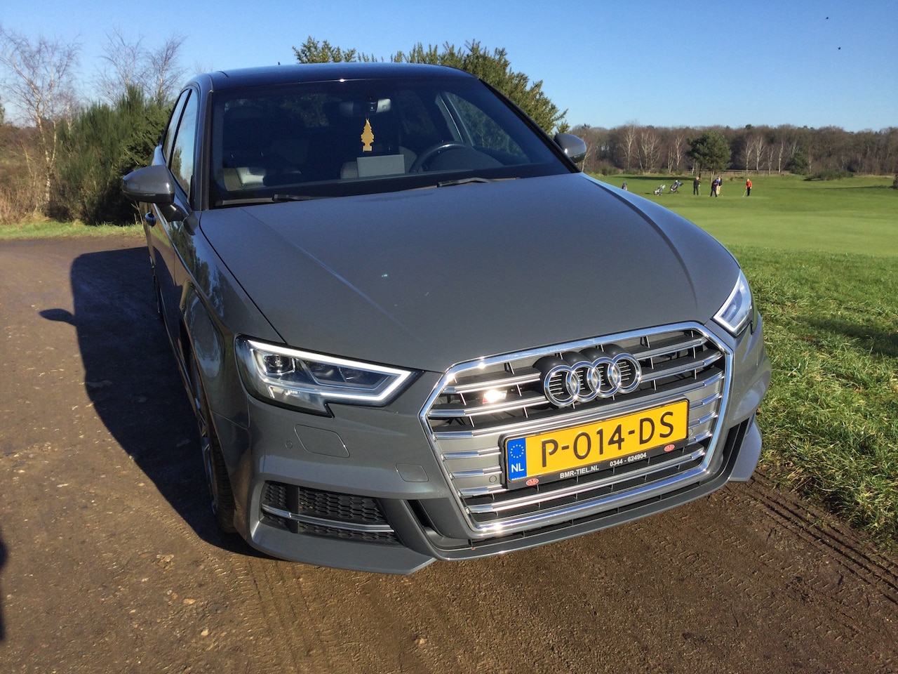 Audi A3 Sportback - 2.0 TFSI S3 quattro Pro Line Plus Audi S3 2.0 Quattro Kleur Nano Grey - AutoWereld.nl