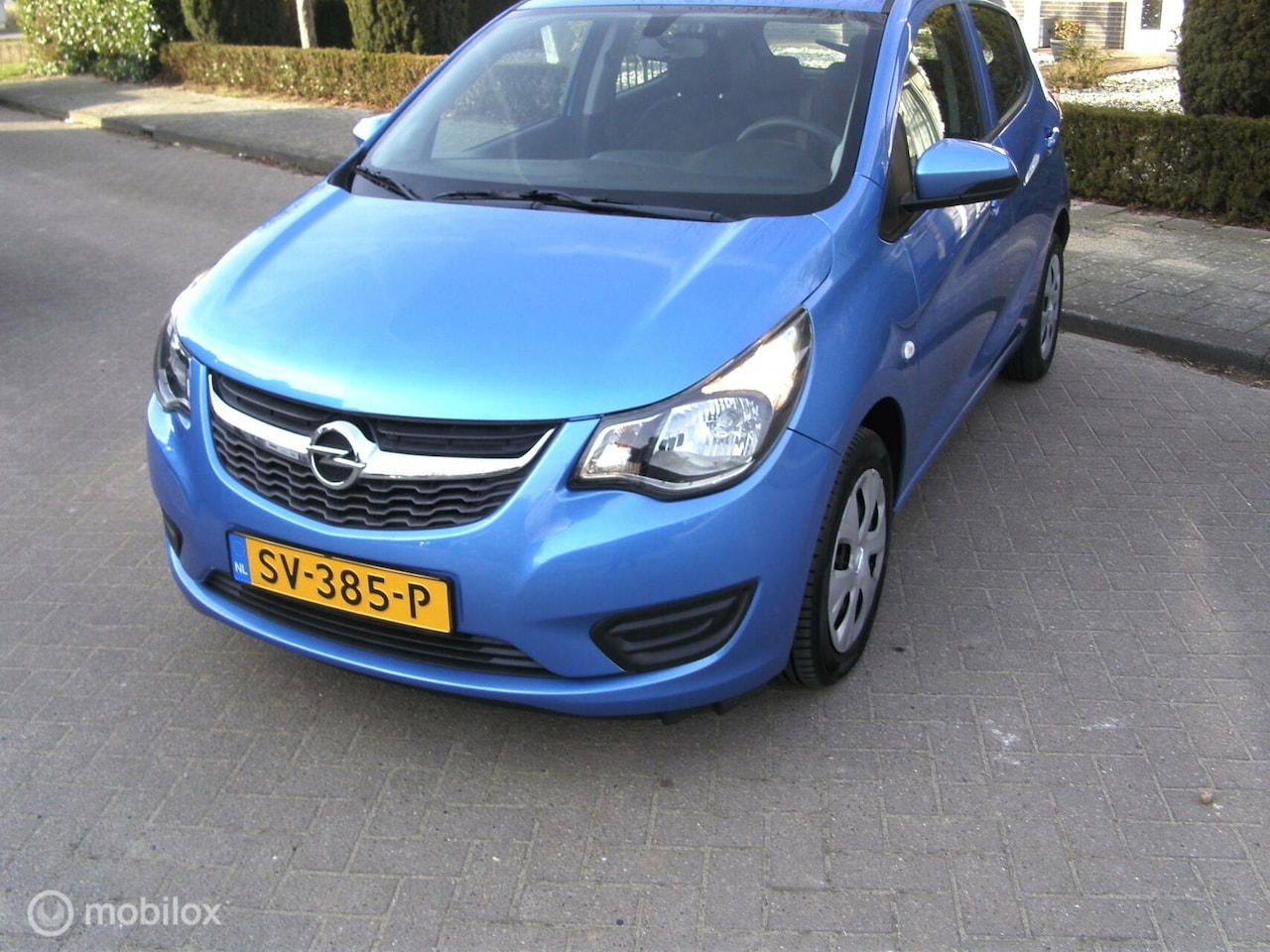 Opel Karl - 1.0 ecoFLEX Edition 66029 KM NAP BLOUW METALIEK - AutoWereld.nl