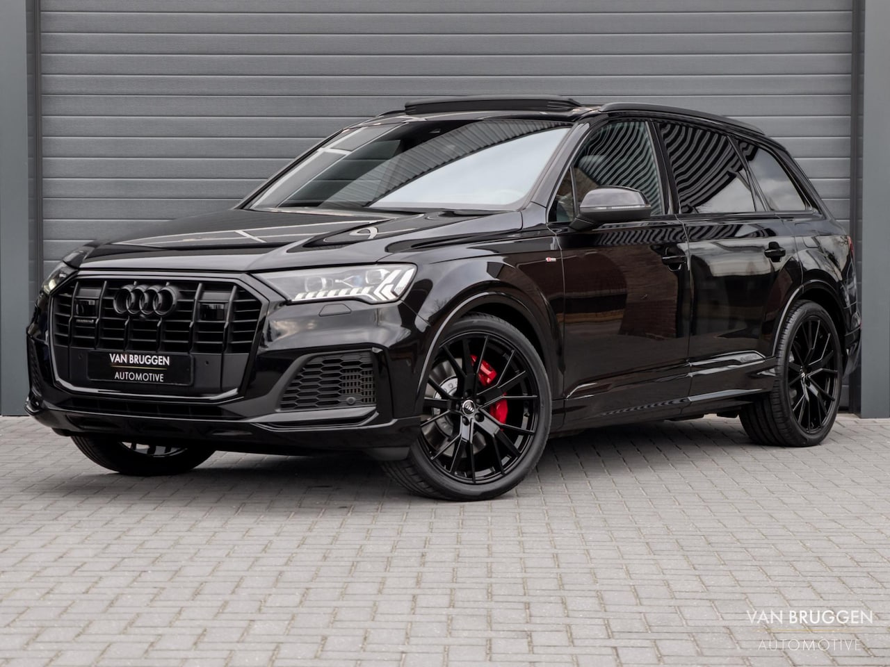 Audi Q7 - 60 TFSI e quattro S-Line Pano RS-Stoelen Trekhaak BTW Laser Massage Koeling 360 Sfeer ACC - AutoWereld.nl